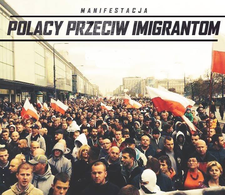Polacy przeciw imigrantom